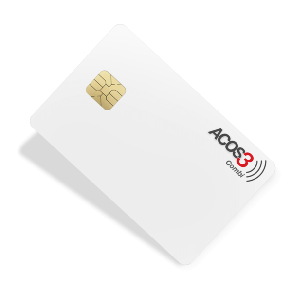 ACOS3-Combi Smartcard, pack of 5